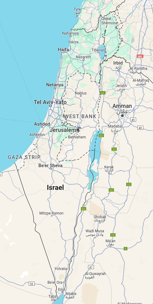 Israel Map