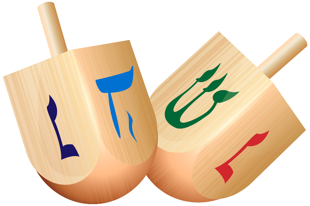 Wooden Dreidel