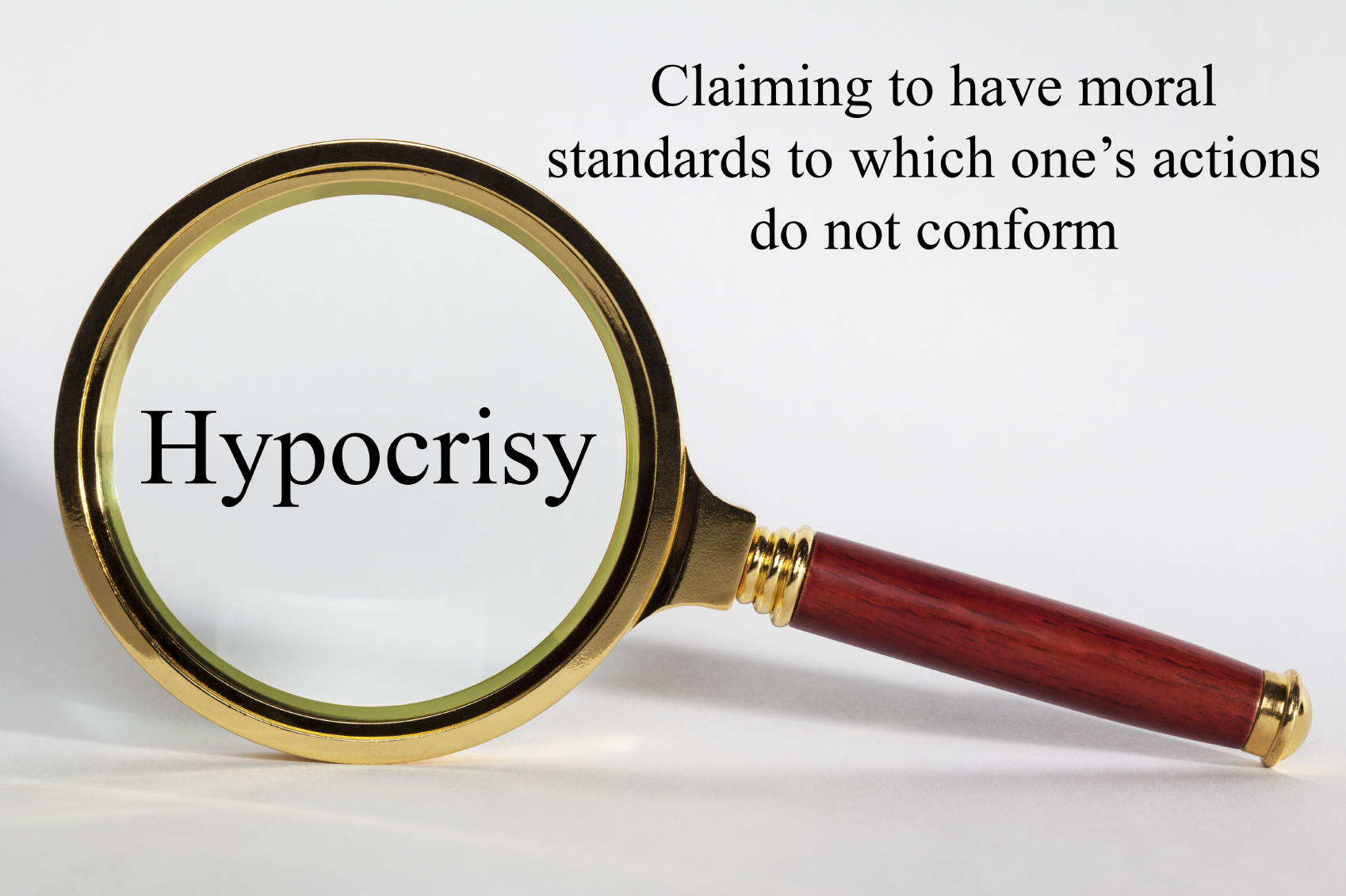 hypocrisy