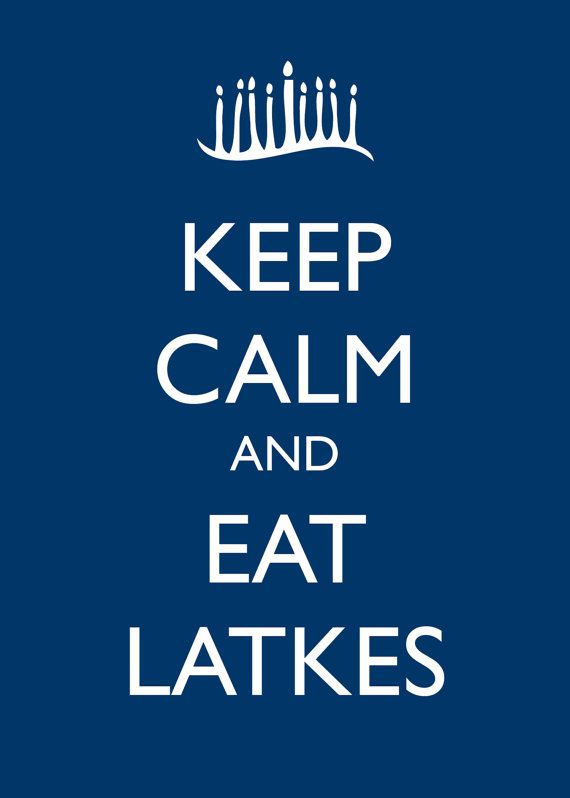 eat latkes